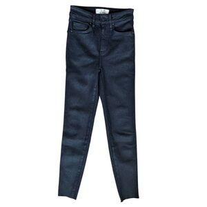 We the Free black coated skinny jeans 24
